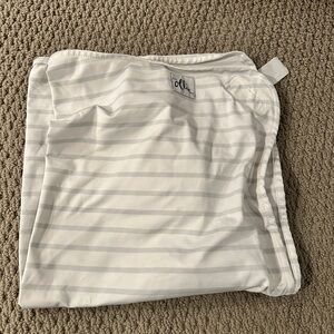 White and Gray Striped Ollie Sleepsack